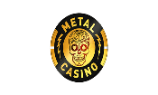 Metal casino logo